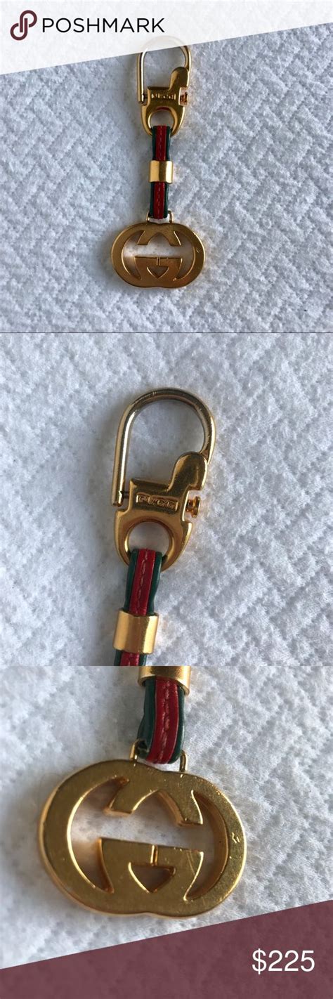 how to open gucci key ring|gucci keychain vintage.